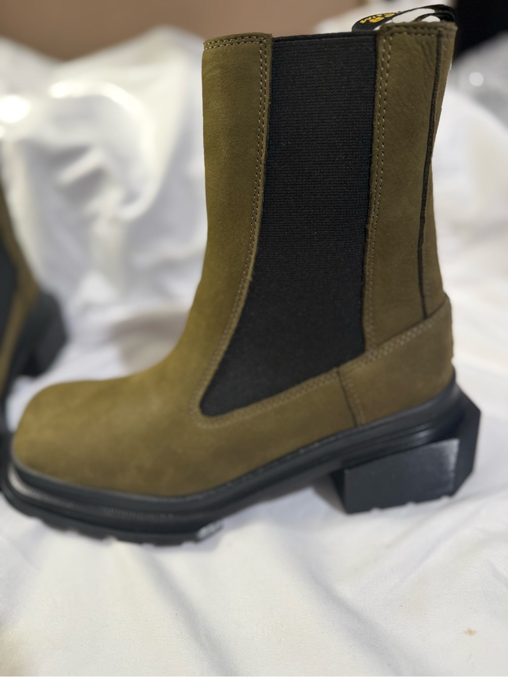 Dr Martens Women Maybole Tall Chelsea Boot W/Size 7 - Picture 6 of 8